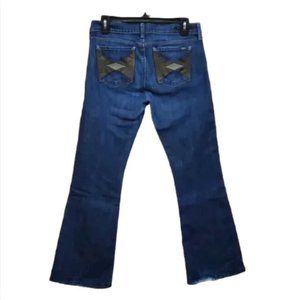 Citizens of Humanity Womens Ingrid Denim Jeans Size 29 Low Waist Flare Leg